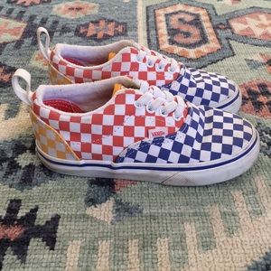 Vans | slip on | checkered | toddler | 9